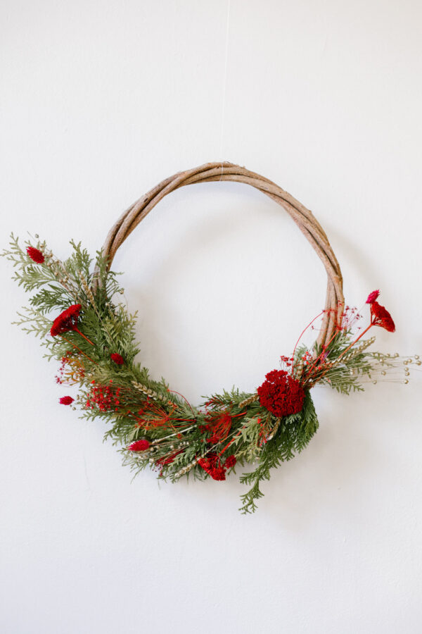 Atelier couronne de Noël -samedi 13 décembre ( 14H ) – Image 3