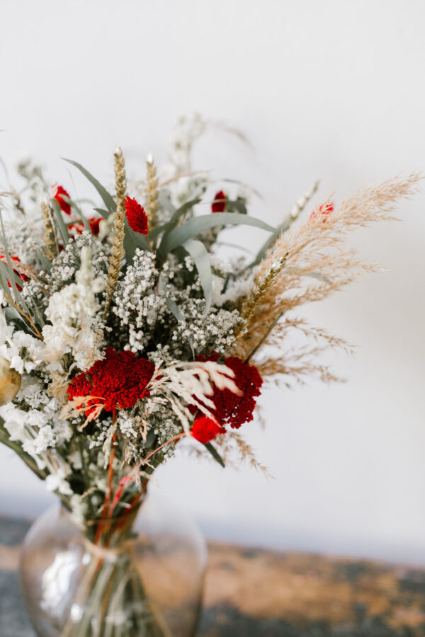Bouquet de fleurs séchées - fleurs séchées