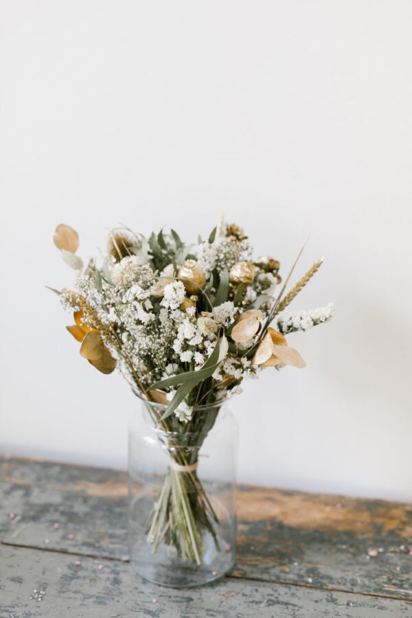 Bouquet de fleurs séchées - fleurs séchées