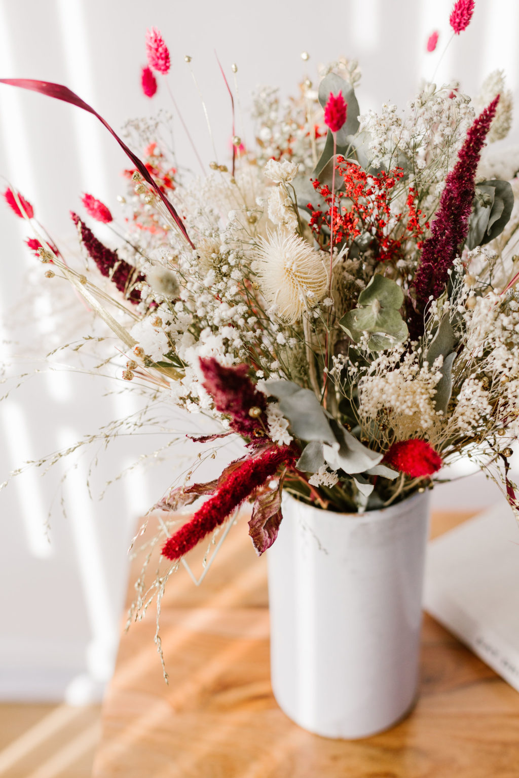 Bouquet de fleurs séchées - fleurs séchées