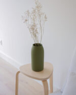 Vase céramique - Vert olive