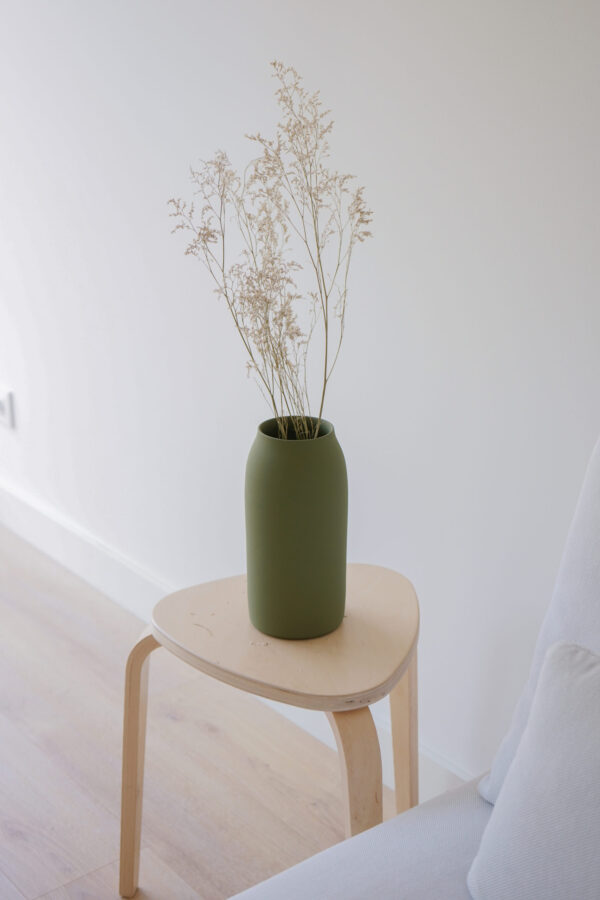 Vase céramique - Vert olive