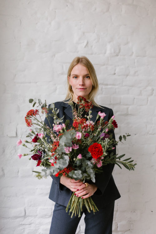 bouquet fleurs fraiches pollen atelier