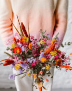bouquet séché pollen atelier