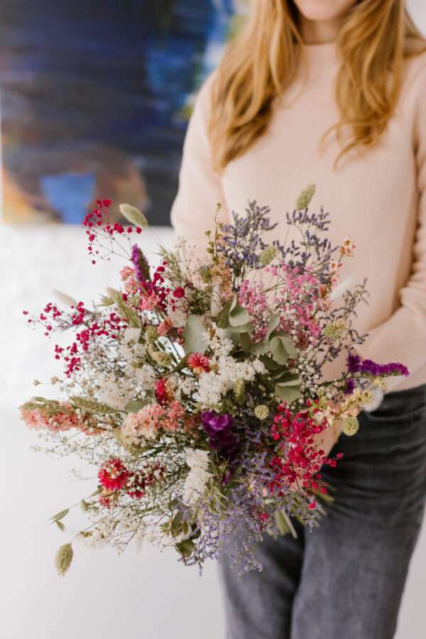 bouquet pollen atelier fleurs séchées