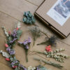 kit couronne fleurs séchées pollen atelier