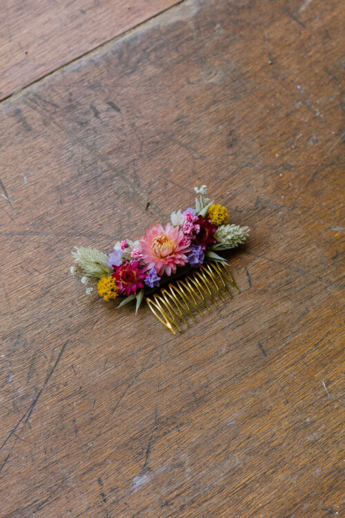 Peigne fleuri "Grand Place" – Image 3