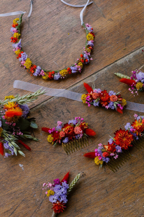 Peigne fleuri "Malibran" – Image 4