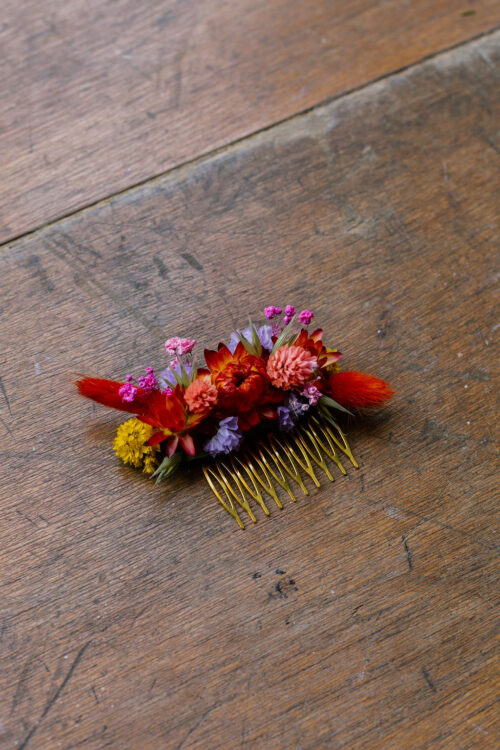 Peigne fleuri "Malibran" – Image 2