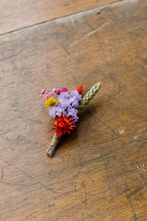 Boutonnière fleurie "Malibran" – Image 5