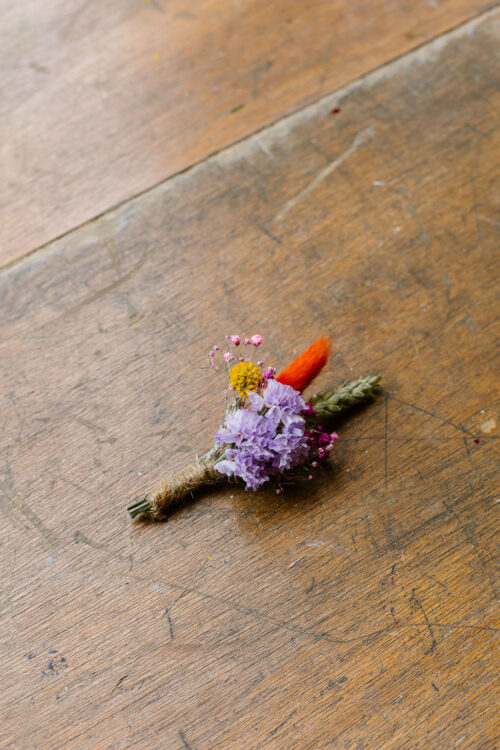 Boutonnière fleurie "Malibran" – Image 4