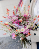 Bouquet fleurs séchées Pollen Atelier