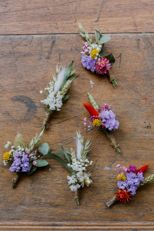 Boutonnière fleurie "Grand Place" – Image 2