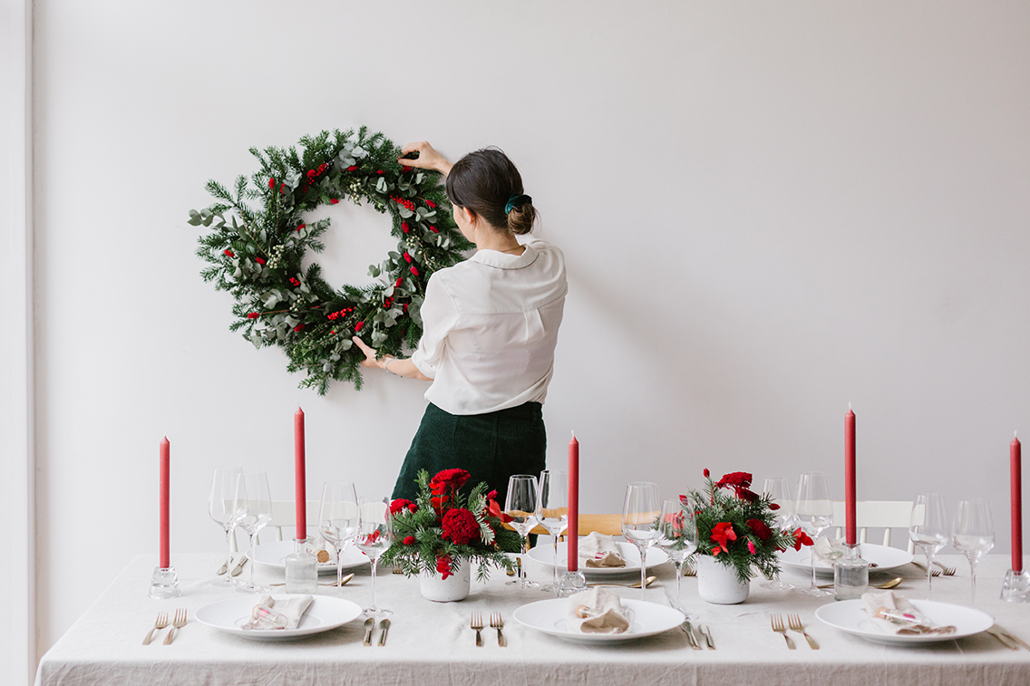 noel chez pollen atelier fleurs séchées bruxelles