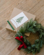 Kit DIY – Mini Couronne de Noël