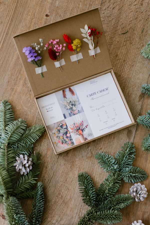 Abonnement fleurs séchées pollen atelier