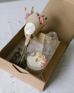 coffret bougie pollen atelier